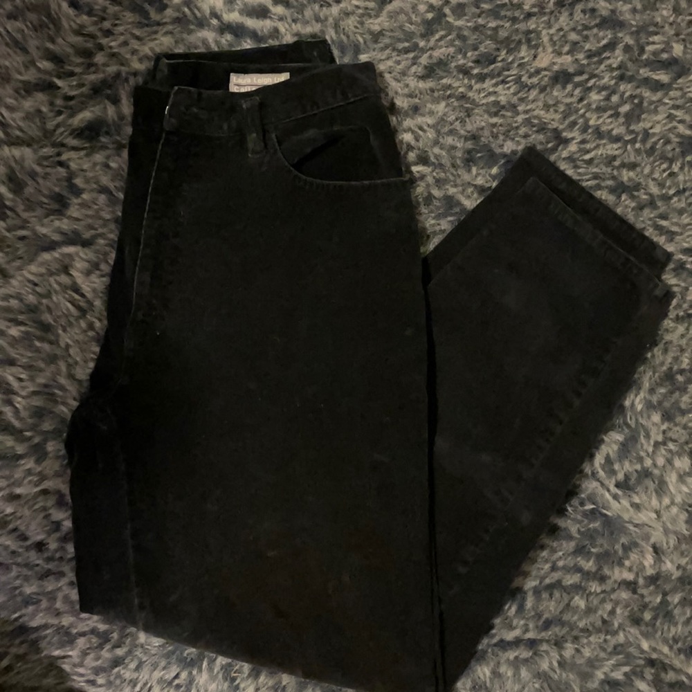 Vintage High Waisted Corduroy Pants